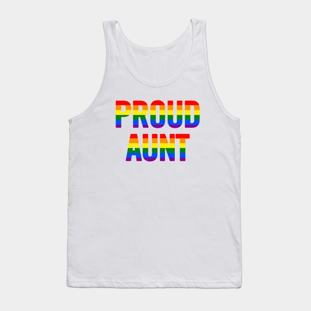 Proud Aunt Tank Top by sergiovarela